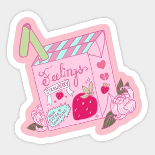 Breakup juice Sticker